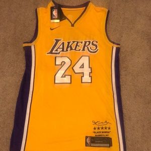 NWT Kobe Bryant #24 Lakers Jersey Purple and Gold